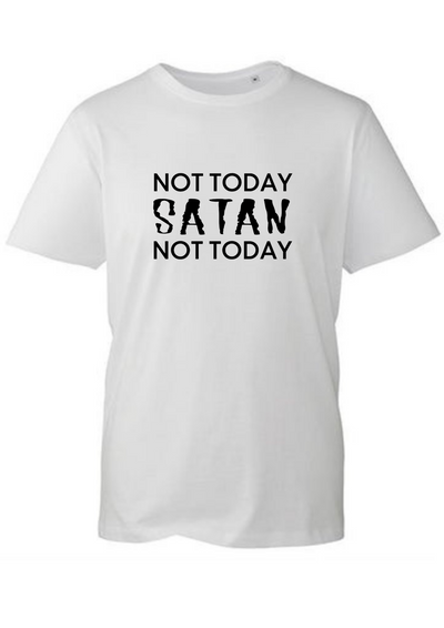 Organic "Not Today" Unisex Slogan T-Shirt