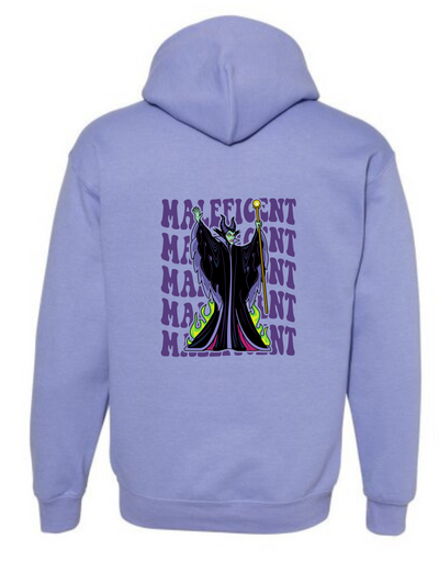 "Maleficent" Front & Back Print Standard Hoodie