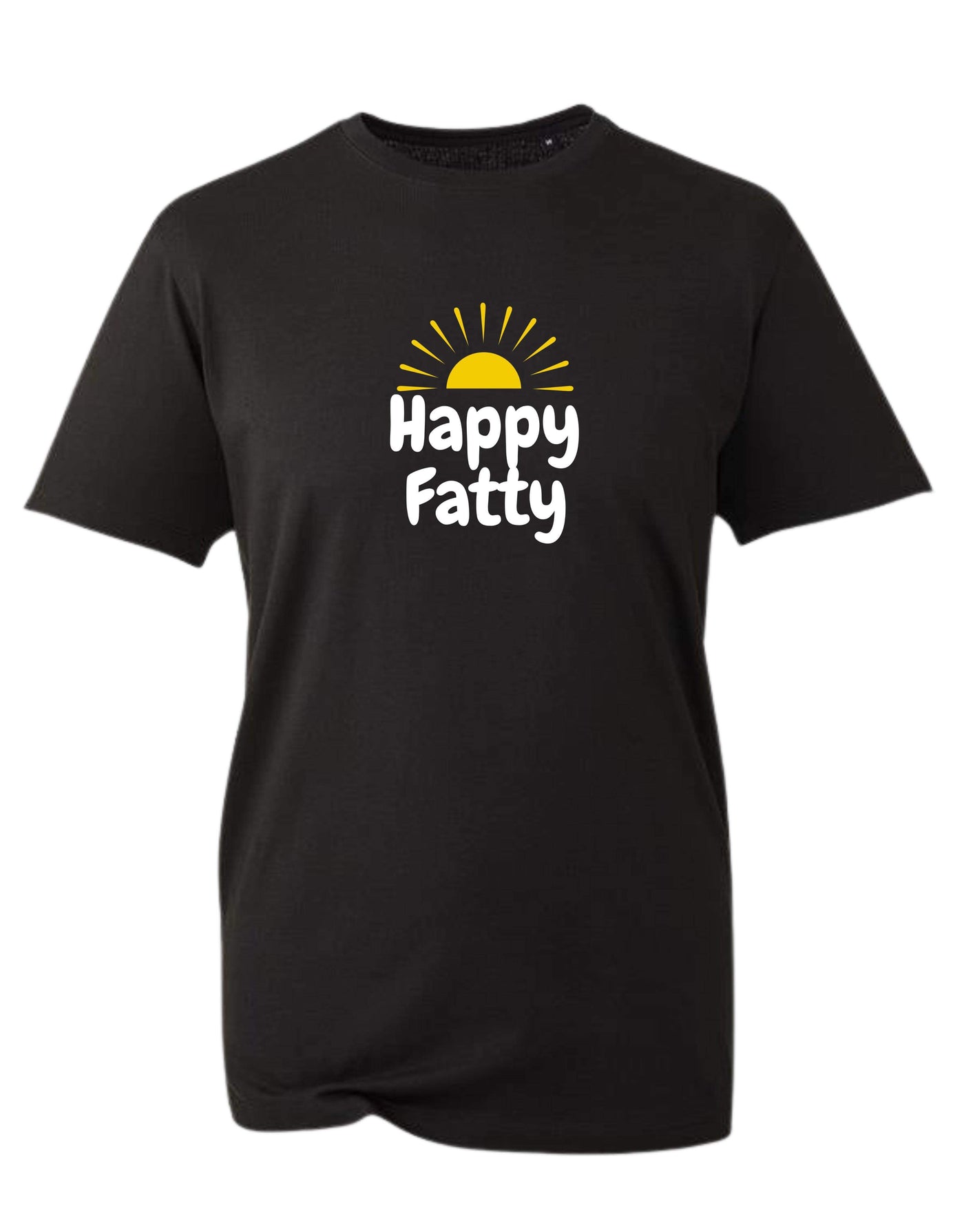 "Happy Fatty" Unisex Organic T-Shirt