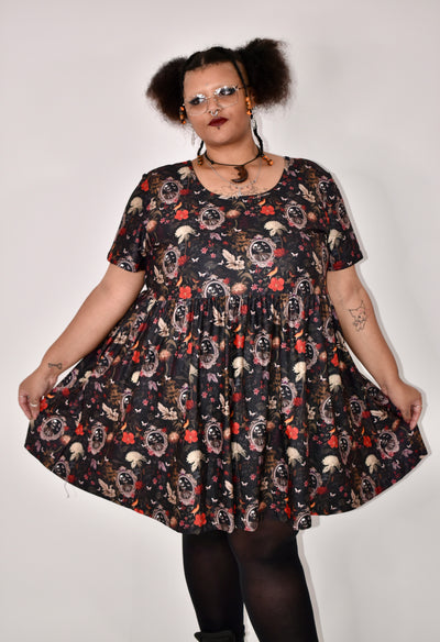 Goth Gallery Oversized Smock Dress