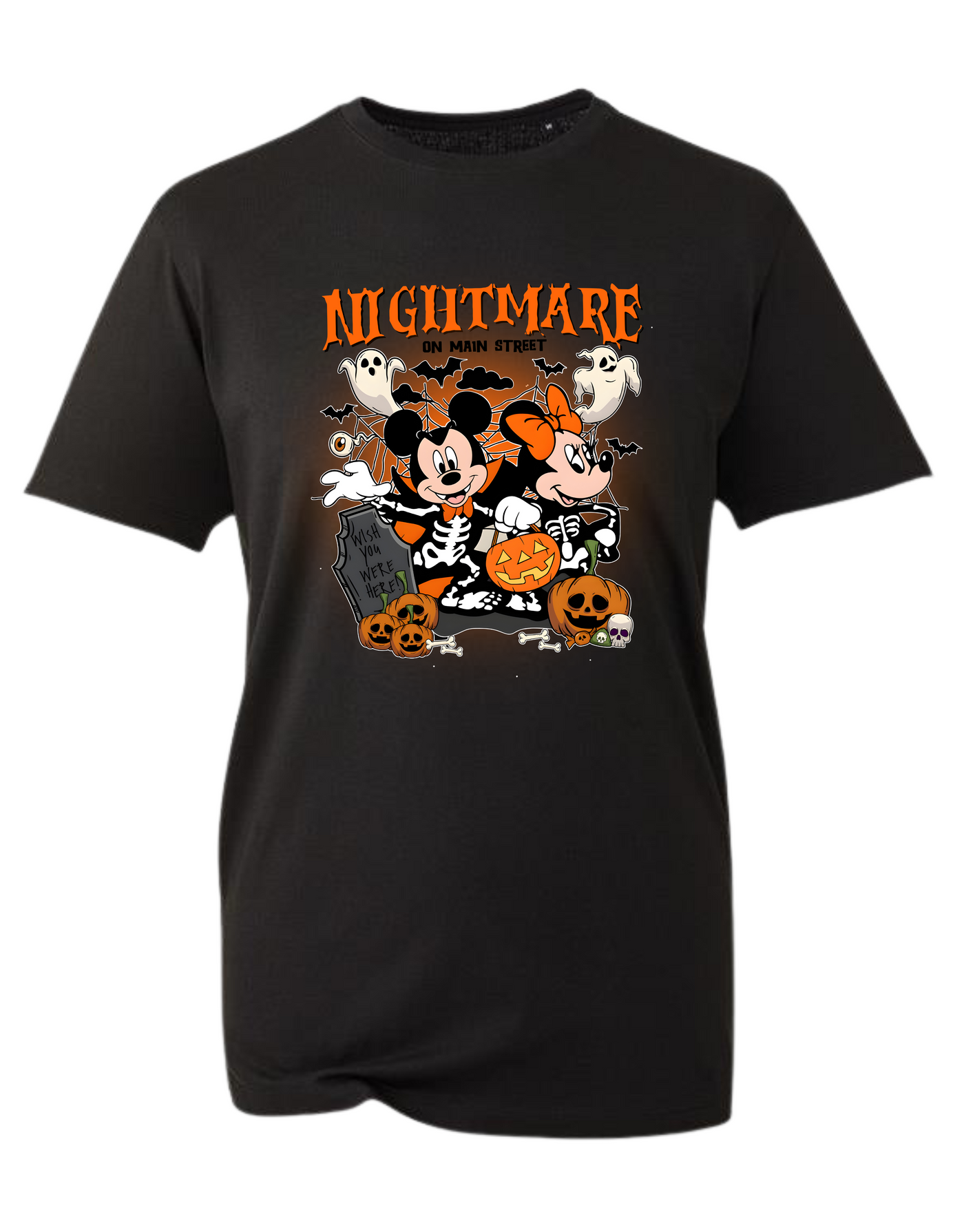 "Nightmare On Main St" Unisex Organic T-Shirt