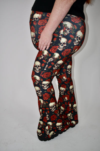 Oh My Goth Super Soft Pull On Flares