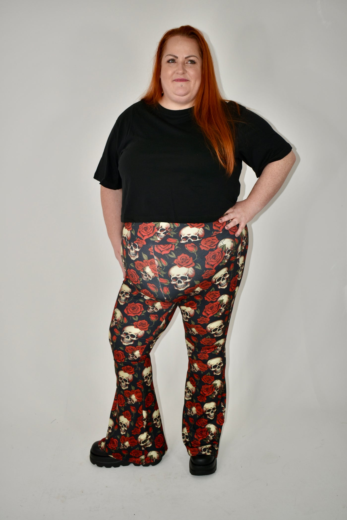 Oh My Goth Super Soft Pull On Flares