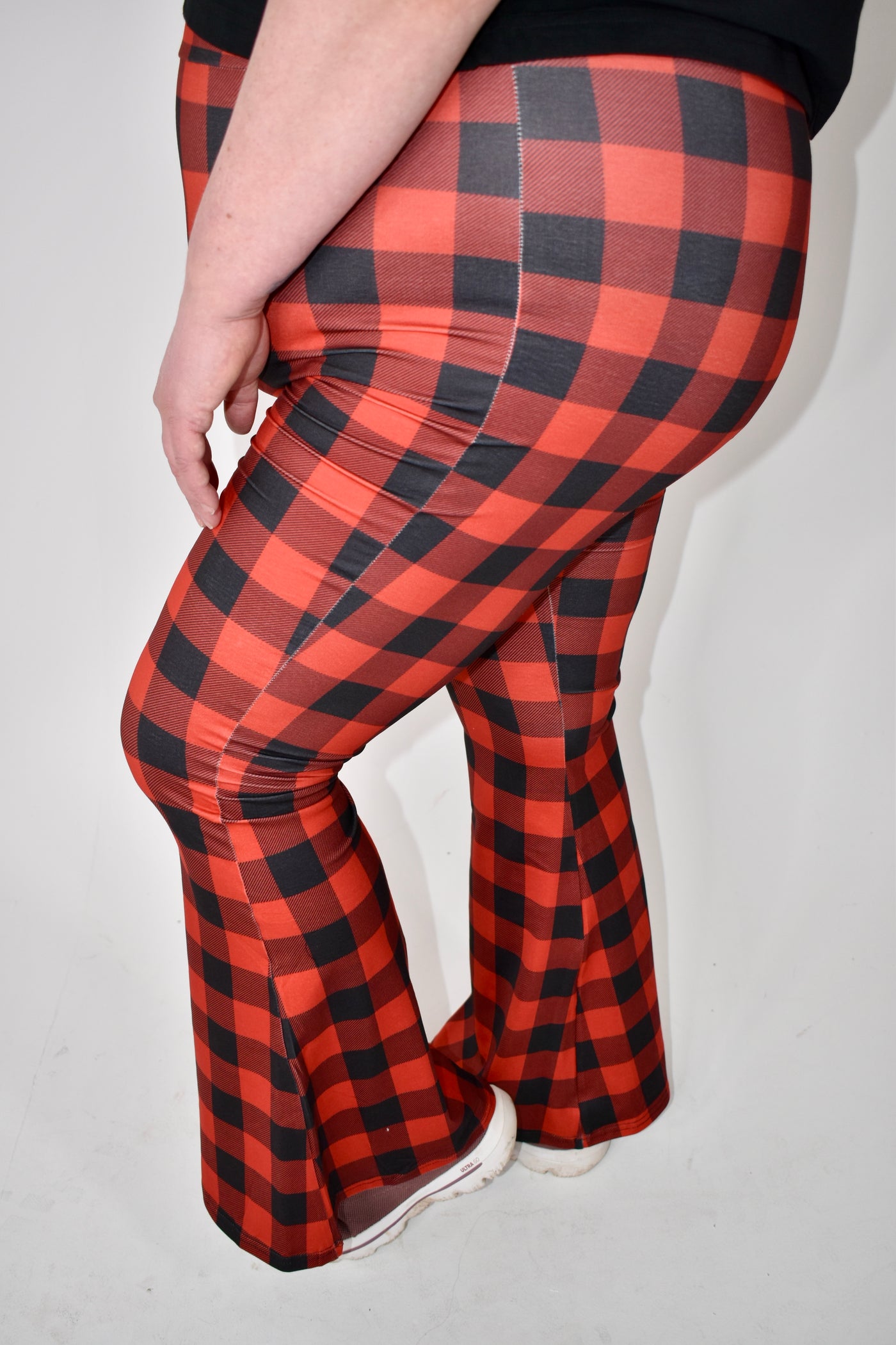 Rad Plaid Super Soft Pull On Flares