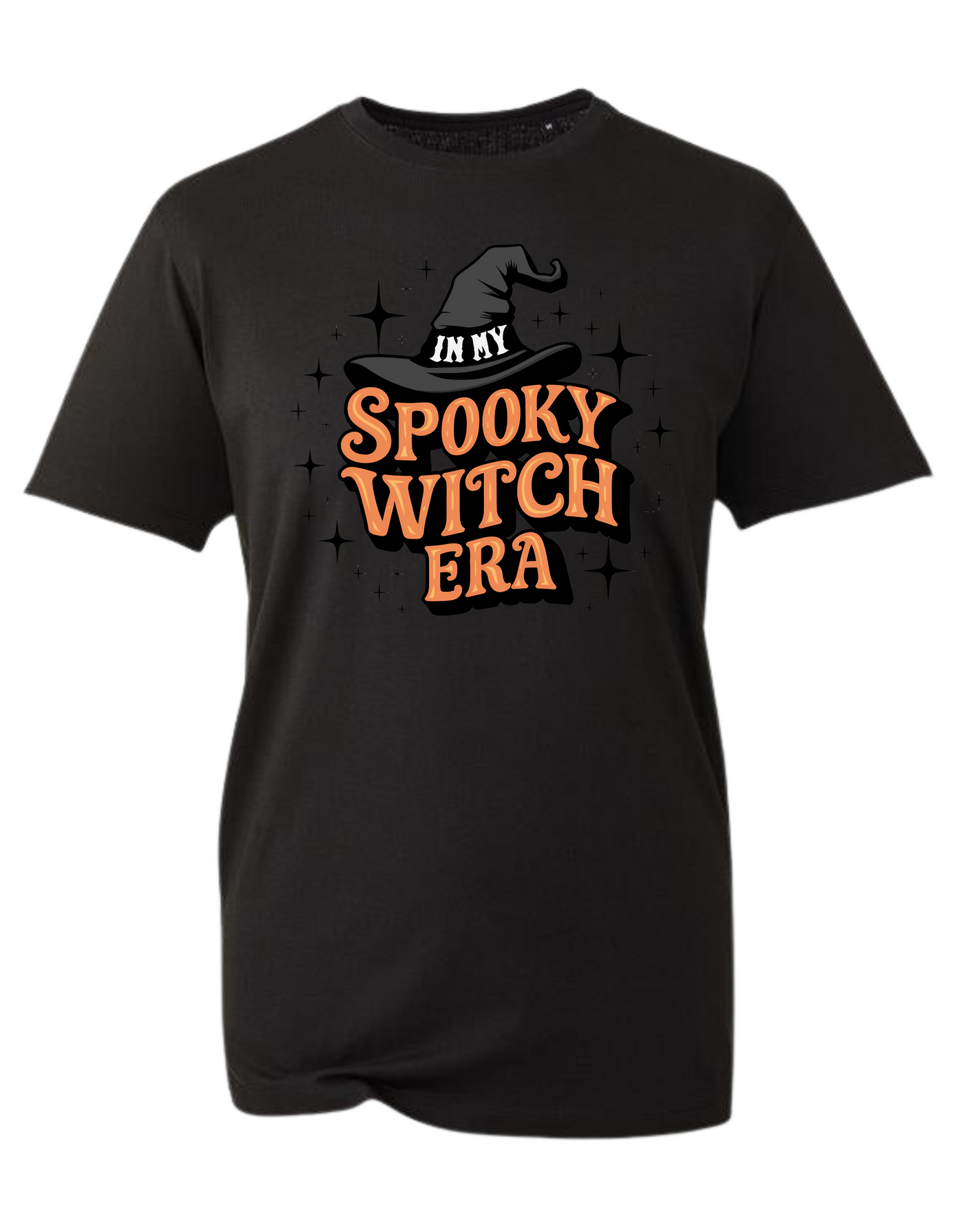 Black "Spooky Witch Era" Unisex Organic T-Shirt