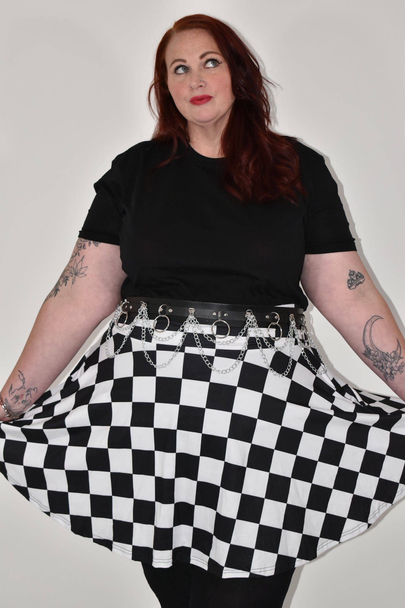 Checkmate Pocket Skater Skirt