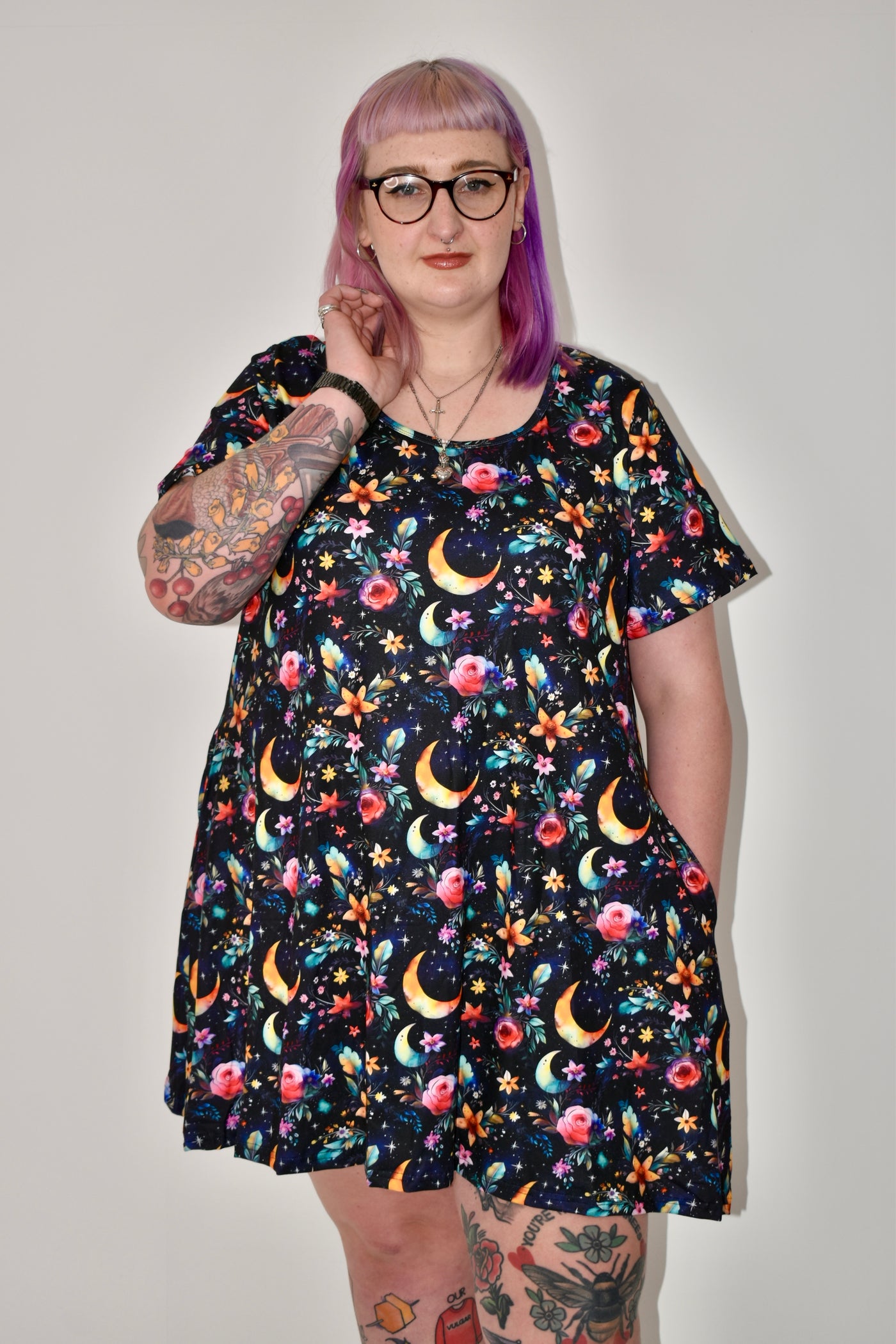 Witches Garden Pocket Swing Dress