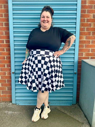 Checkmate Pocket Skater Skirt