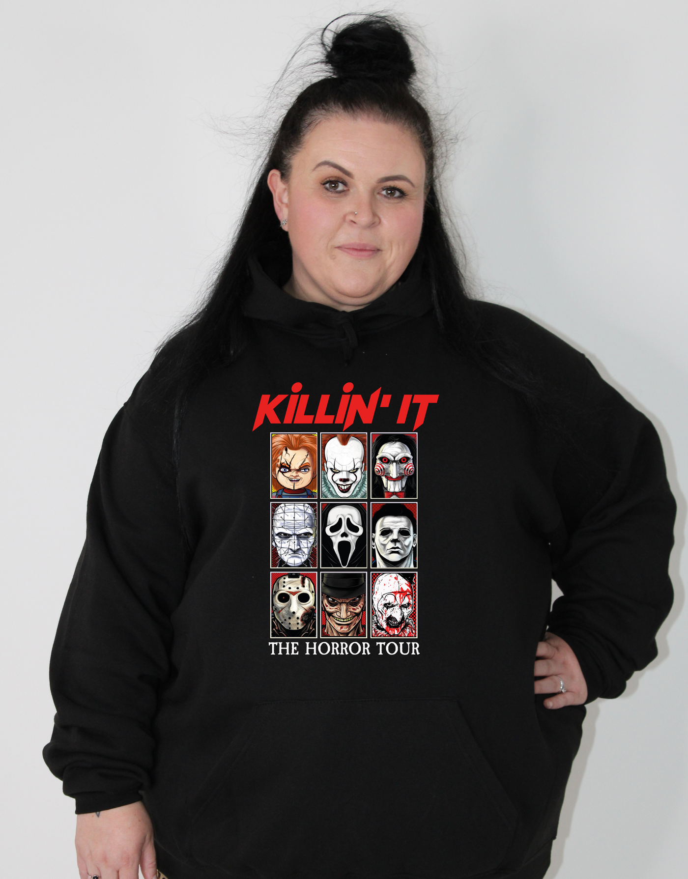 Black "Killin' It" F&B Standard Unisex Hoodie