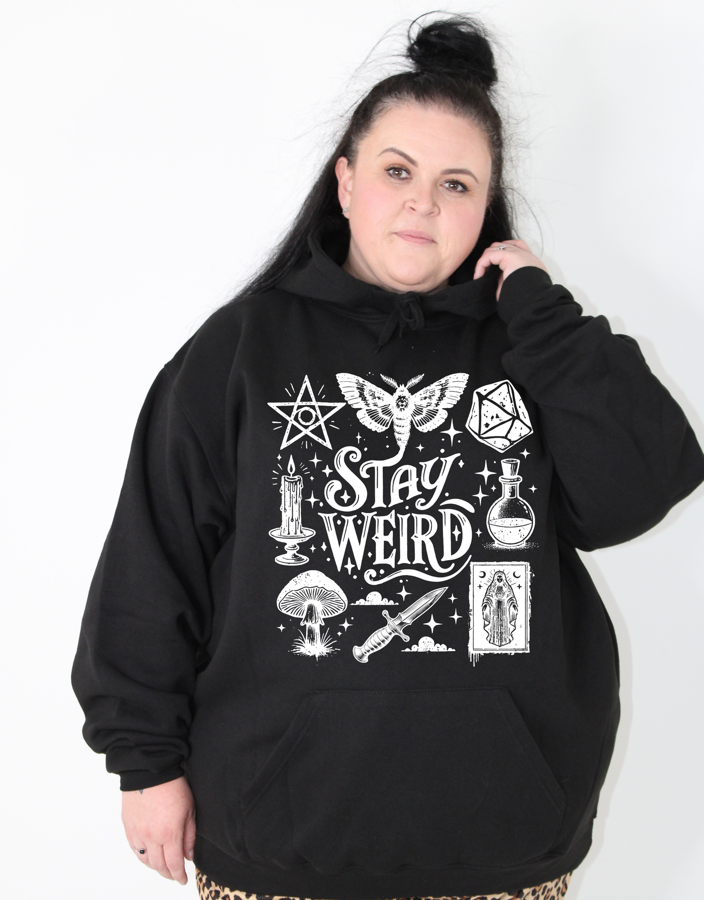 "Stay Weird" Witch F&B Standard Unisex Hoodie