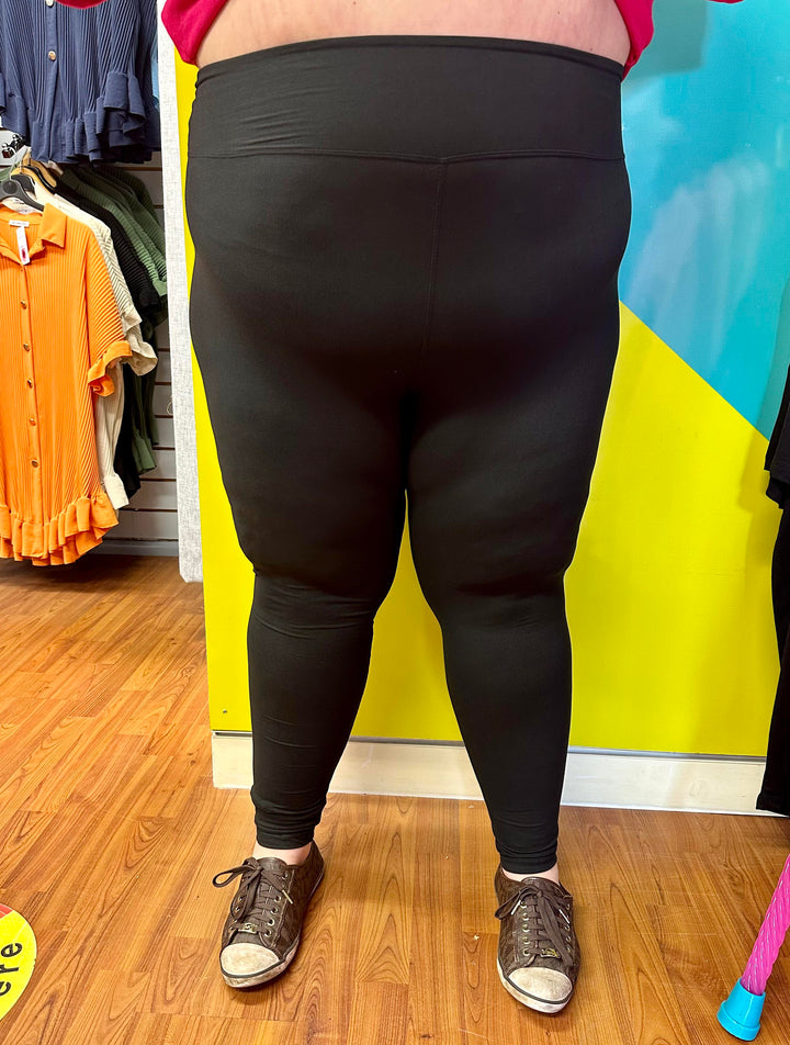 Black Super Soft Leggings – Topsy Curvy Ltd
