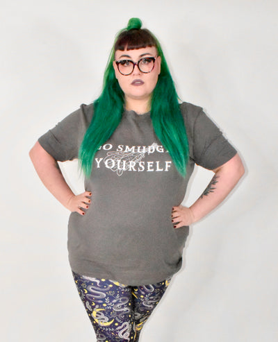 "Go Smudge Yourself" Unisex Organic T-Shirt