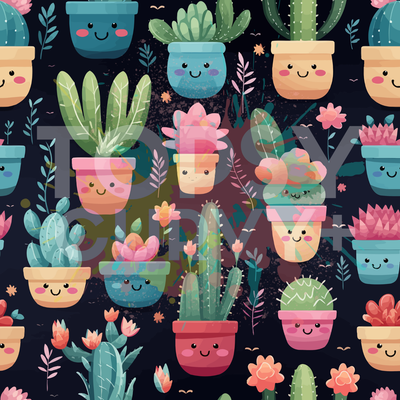 Cute Cacti Super Soft Leggings