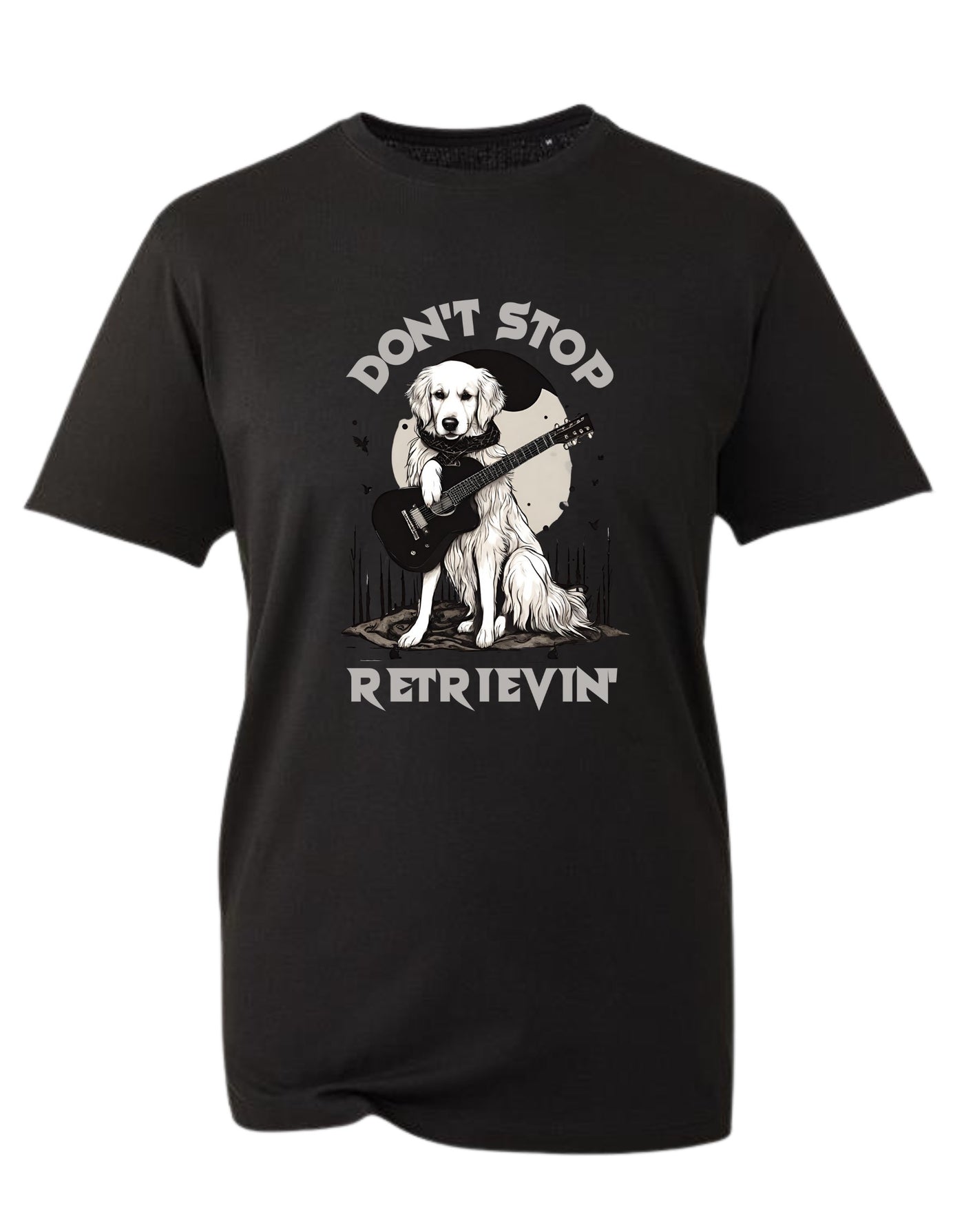"Don't Stop Retrievin' " Unisex Organic T-Shirt