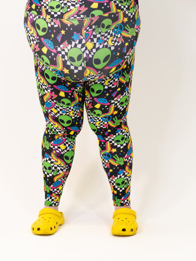 We Come In Peace Super Soft Leggings