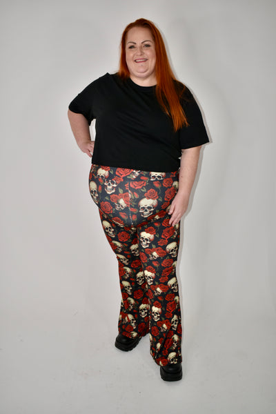 Oh My Goth Super Soft Pull On Flares
