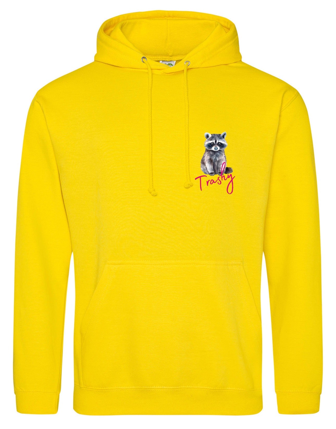 Yellow "Trashy" Standard Hoodie