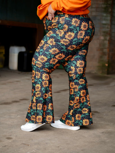 Sunny Spots Super Soft Pull On Flares