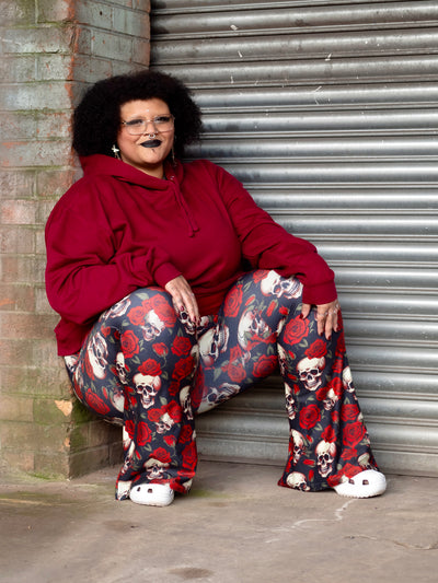 Oh My Goth Super Soft Pull On Flares