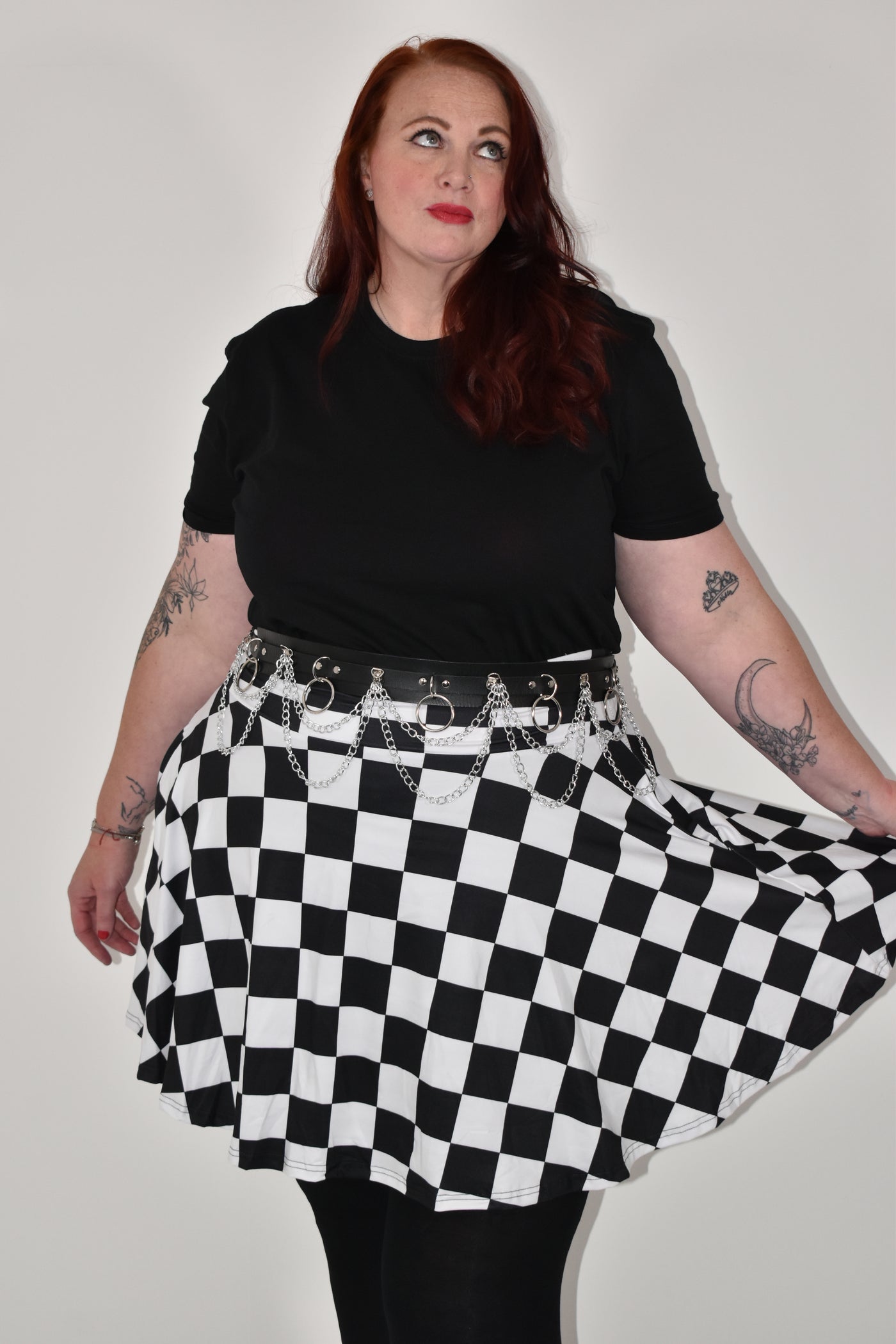 Checkmate Pocket Skater Skirt