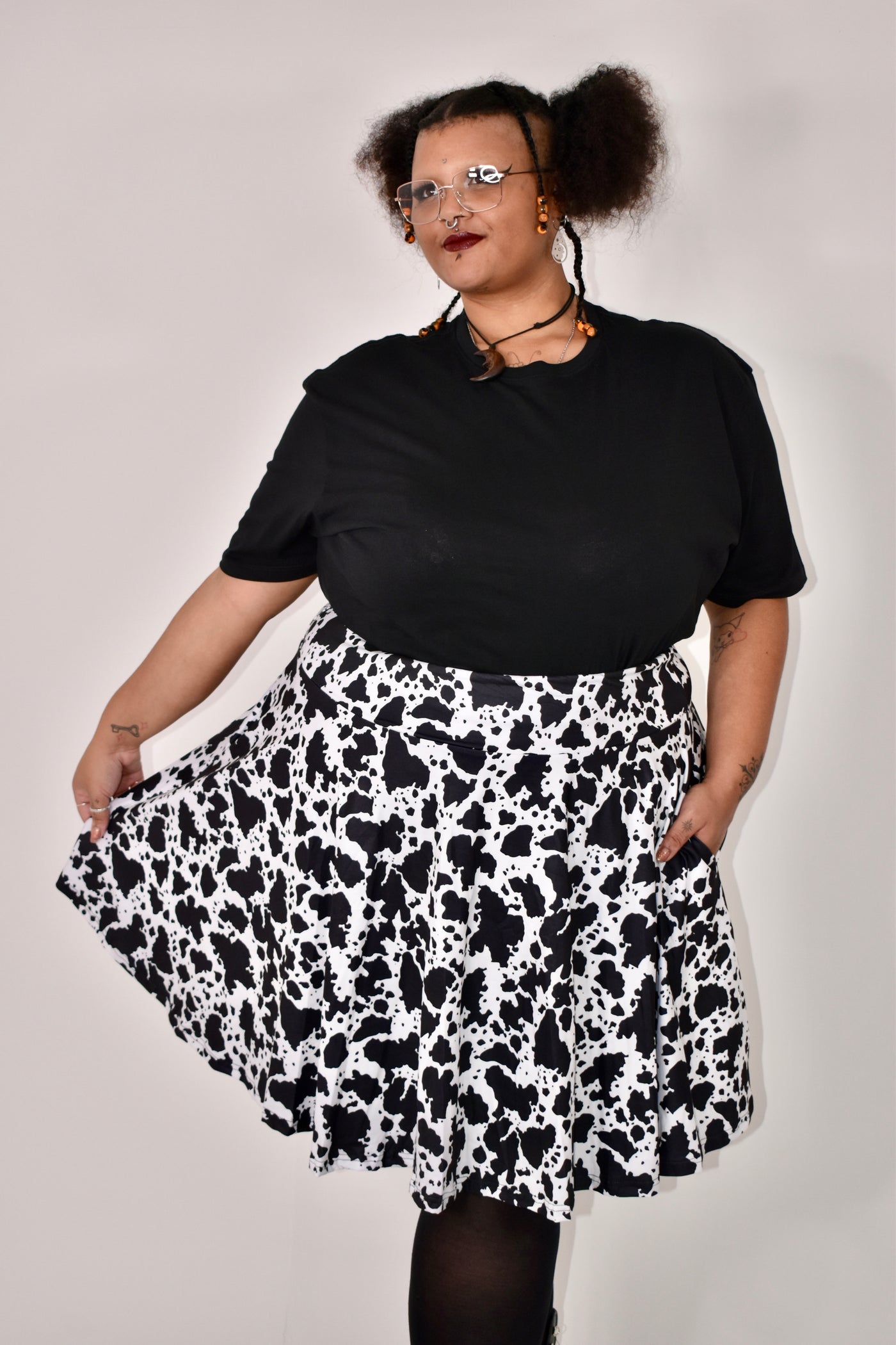 Rodeo Rebel Pocket Skater Skirt