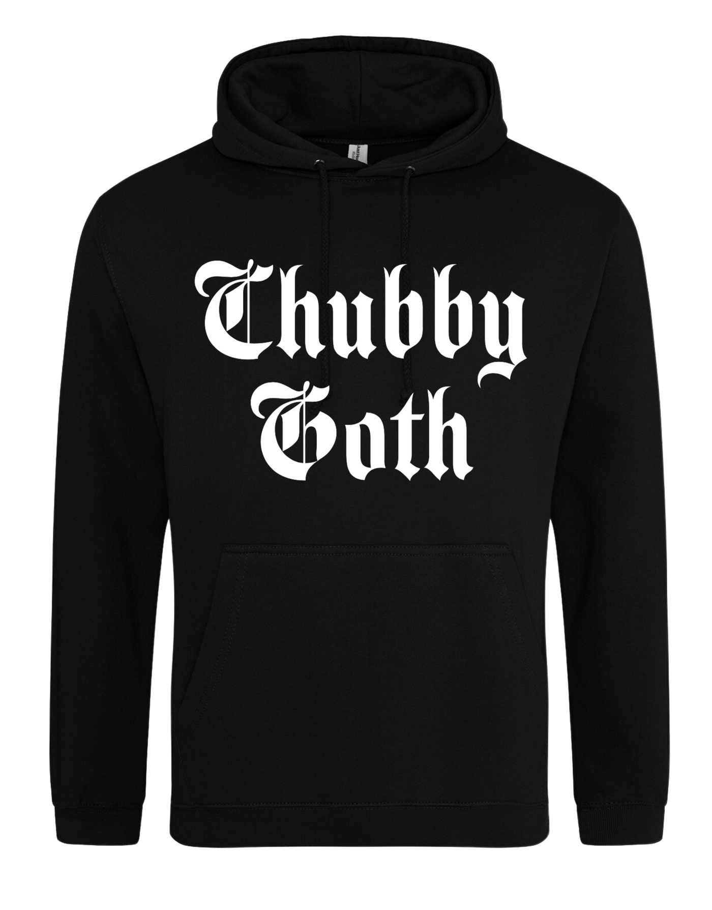 Black "Chubby Goth" Standard Hoodie