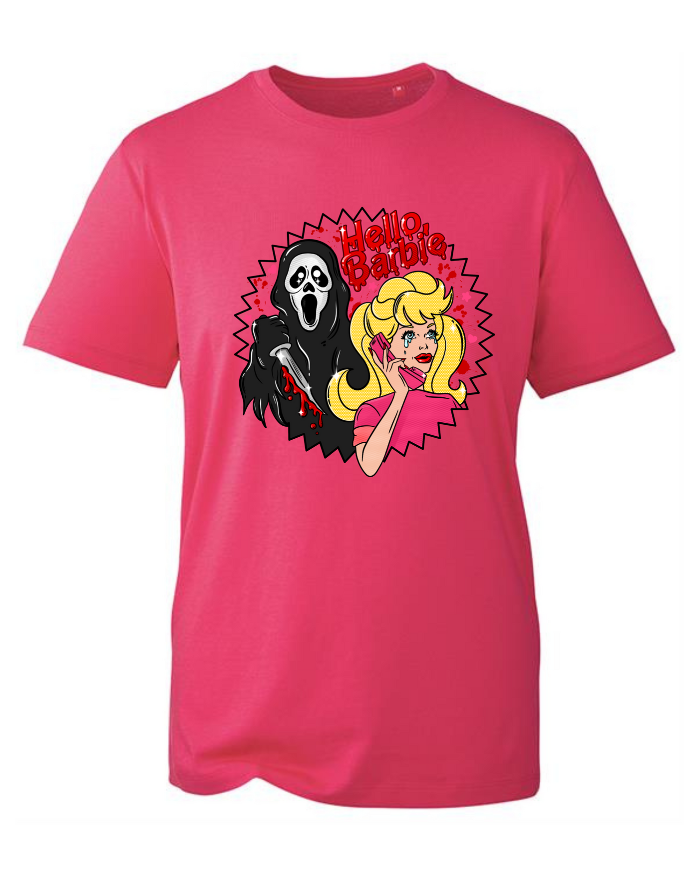 "Hello Barbie" Unisex Organic T-Shirt