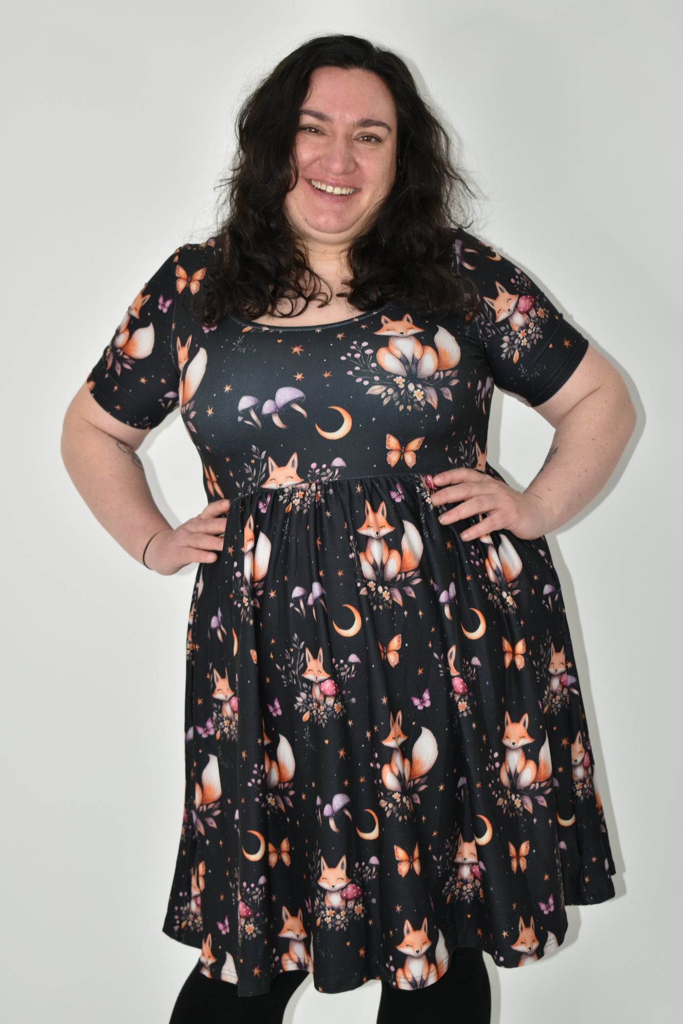 Feeling Foxy 2-Way Pocket Skater Dress