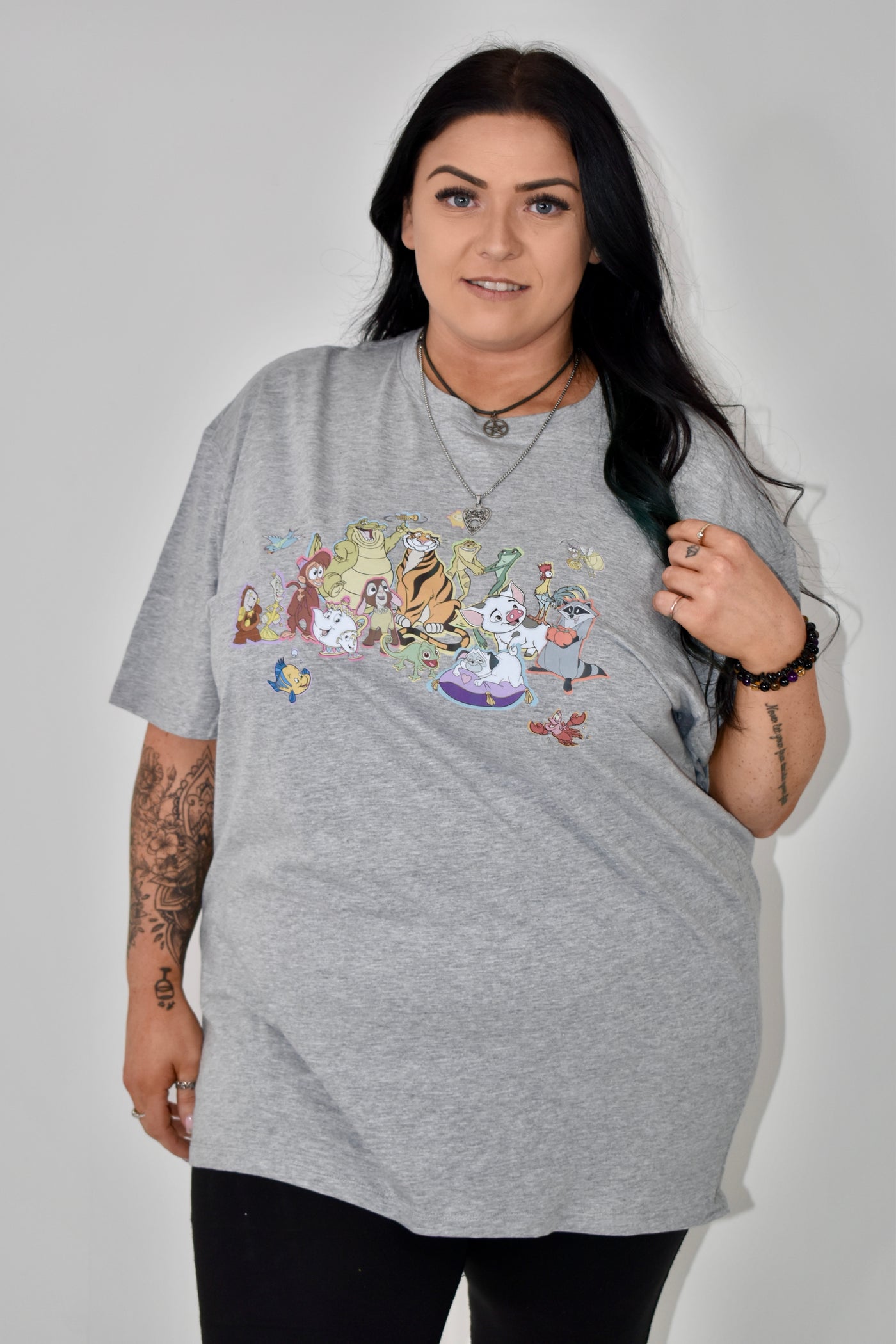 Light Grey Magical Buddies Unisex Organic T-Shirt