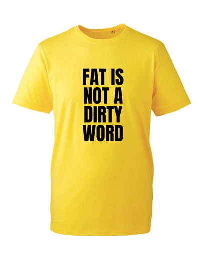 "Dirty Word" Unisex Organic T-Shirt