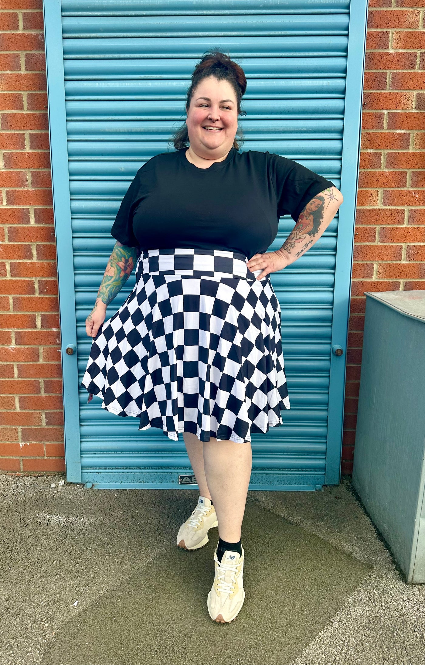 Checkmate Pocket Skater Skirt