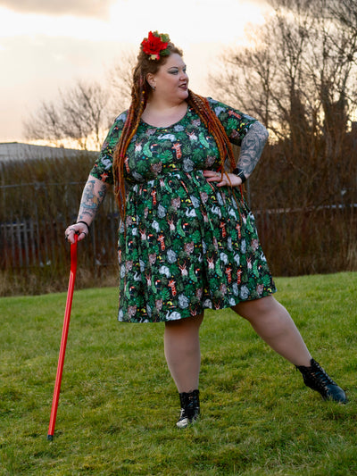 Safari So Good 2-Way Pocket Skater Dress