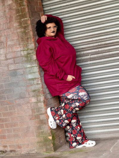 Oh My Goth Super Soft Pull On Flares