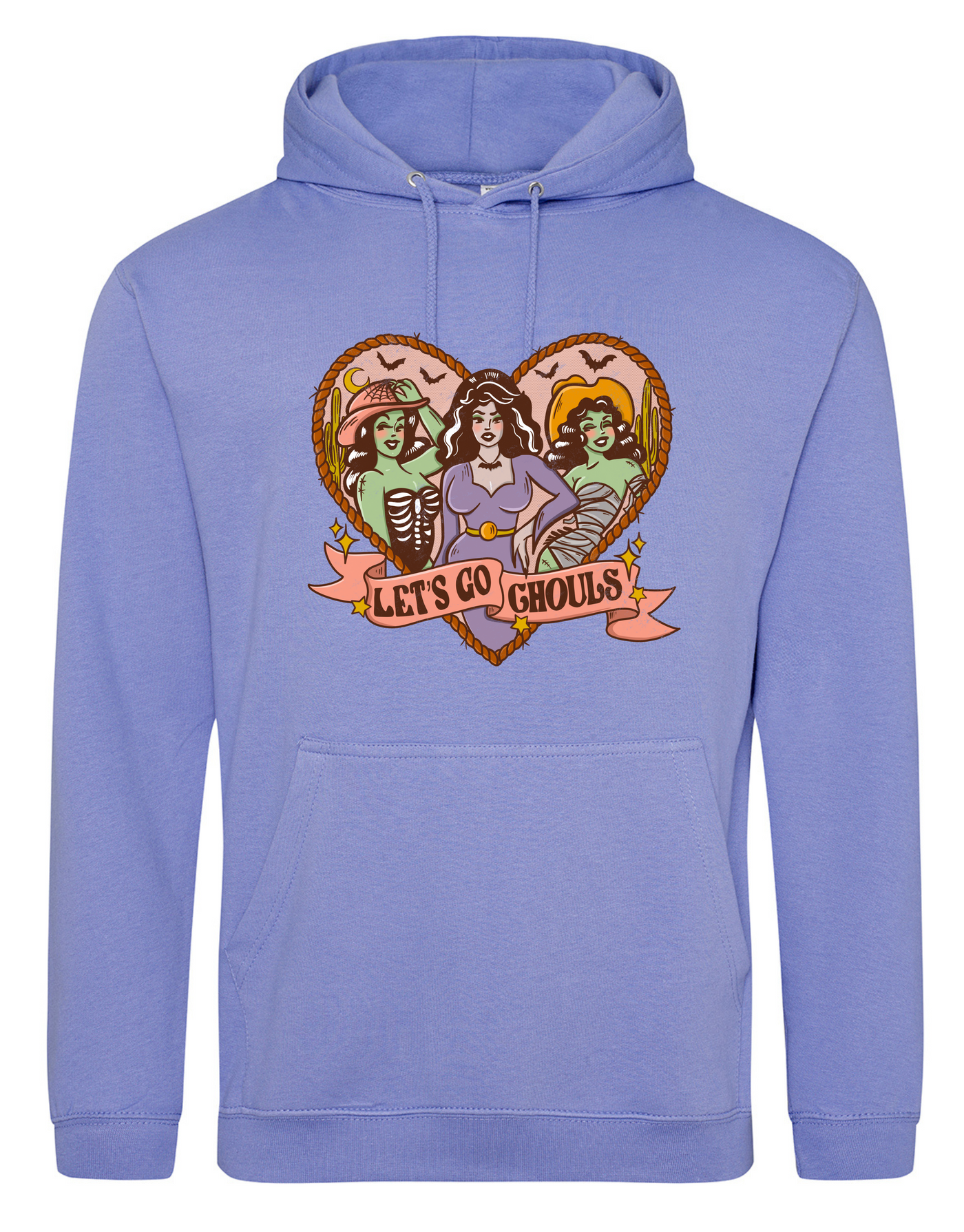 Lilac "Let's Go Ghouls" Standard Hoodie