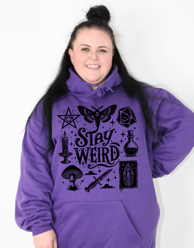 "Stay Weird" Witch F&B Standard Unisex Hoodie