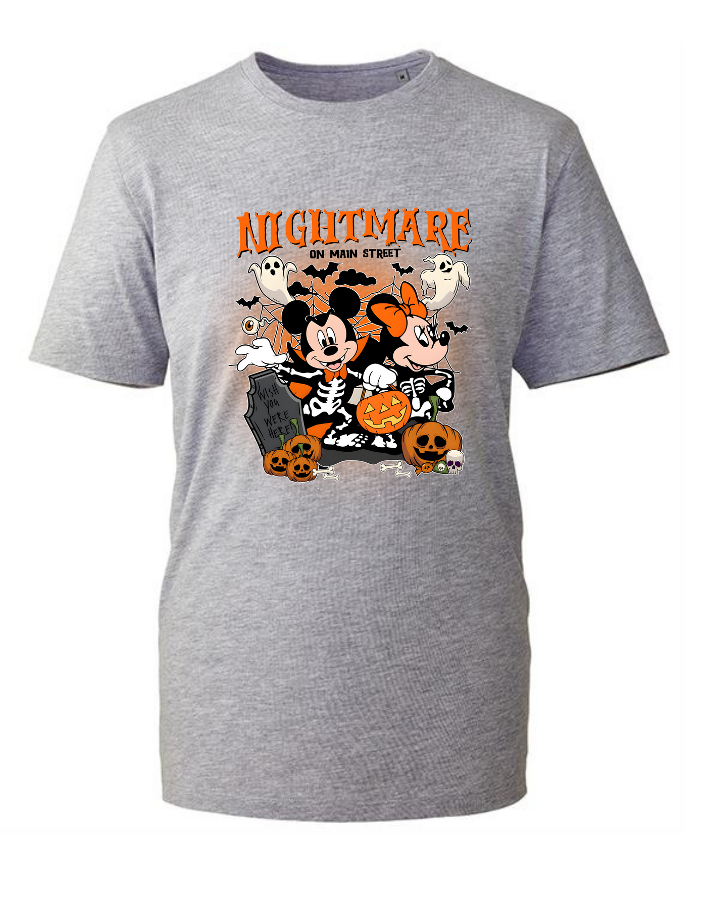 "Nightmare On Main St" Unisex Organic T-Shirt