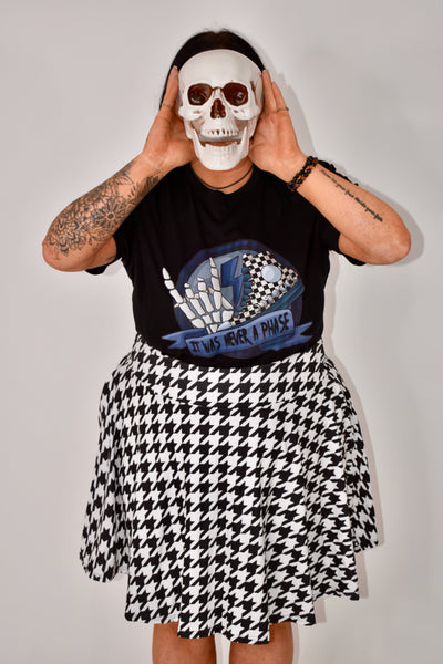 Black "It Was Never A Phase" Unisex Organic T-Shirt