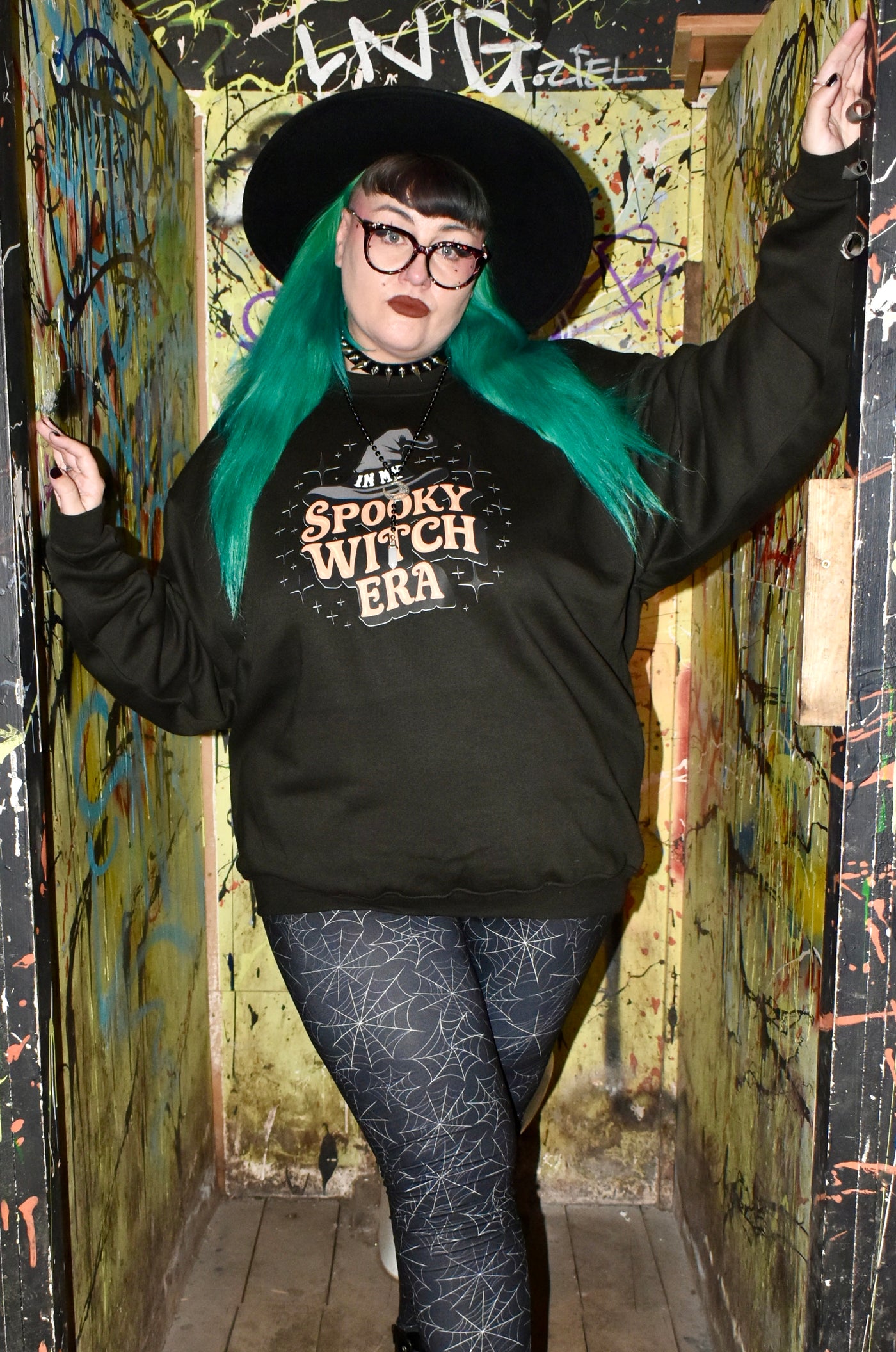 Black "Spooky Witch Era" Unisex Sweatshirt