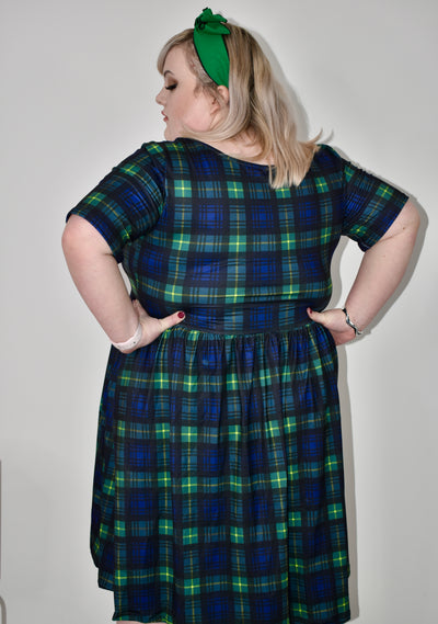 Kiltin' It 2-Way Pocket Skater Dress