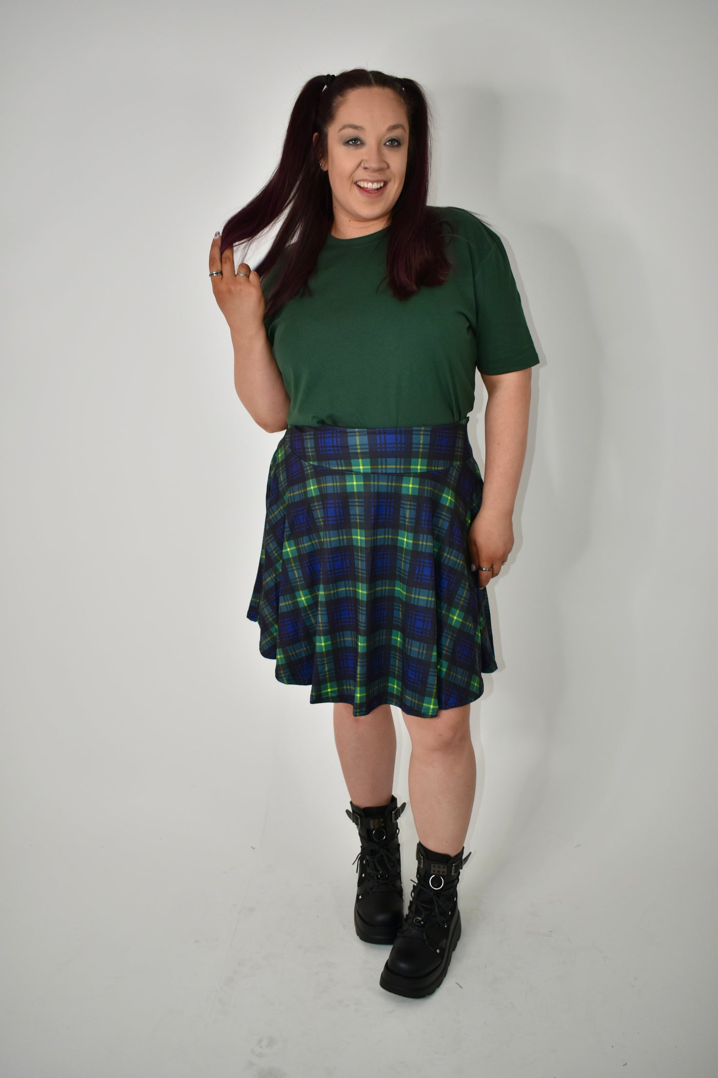 Kiltin' It Pocket Skater Skirt (Additional Size Added)