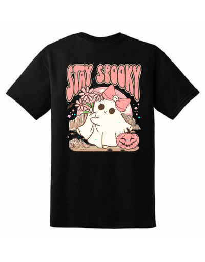 Black "Stay Spooky" F&B Unisex Organic T-Shirt