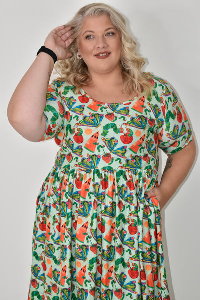 The Hangry Bug 2-Way Pocket Skater Dress