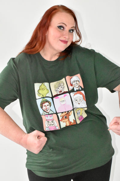 "Christmas Faves" Unisex Organic T-Shirt