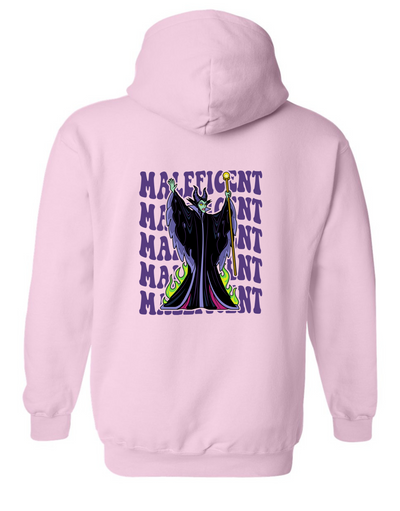 "Maleficent" Front & Back Print Standard Hoodie