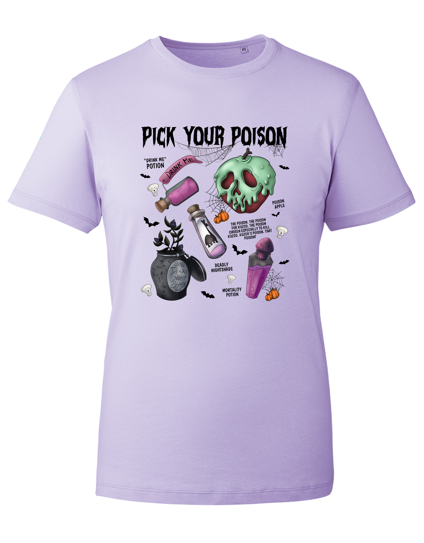 "Pick Your Poison" Unisex Organic T-Shirt