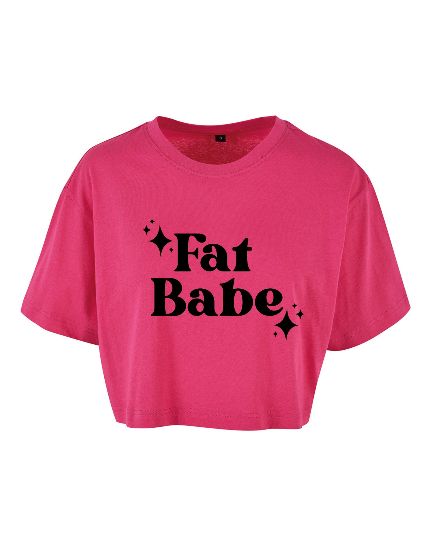 "Fat Babe" Unisex Cropped T-Shirt