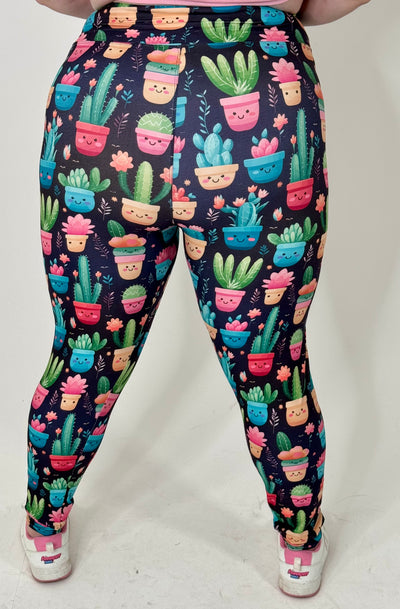 Cute Cacti Super Soft Leggings