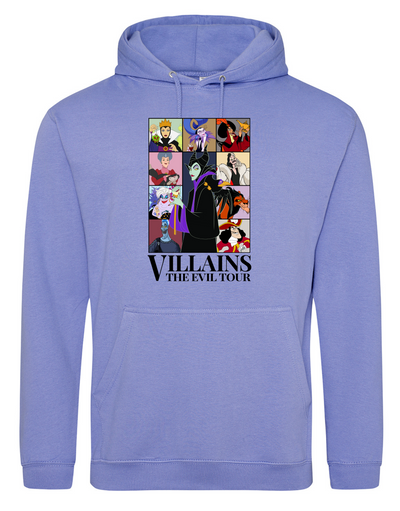 "Villains Tour" Front & Back Print Standard Hoodie