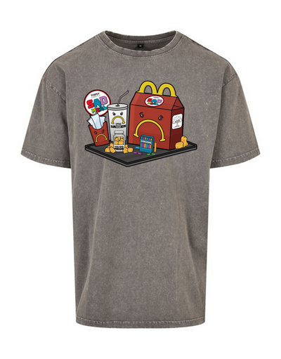 "Sad Meal" Unisex Acid Wash T-Shirt