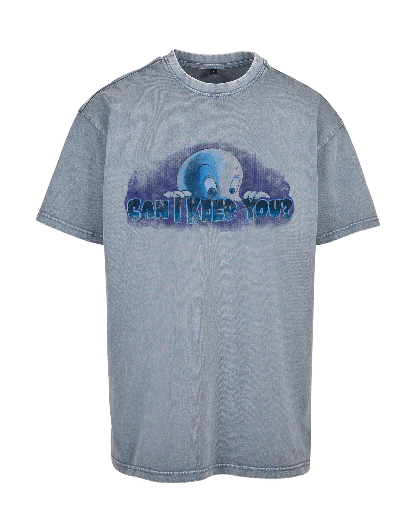 Denim "Can I Keep You" Unisex Acid Wash T-Shirt